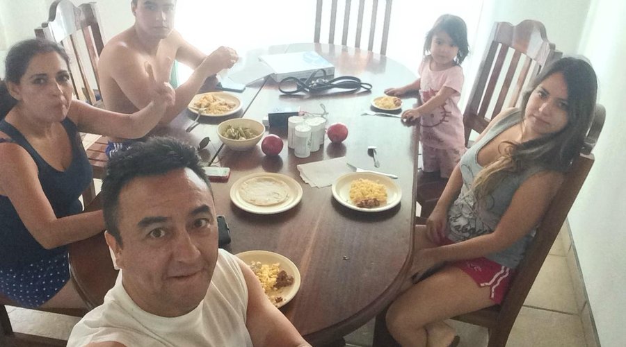 En el desayuno