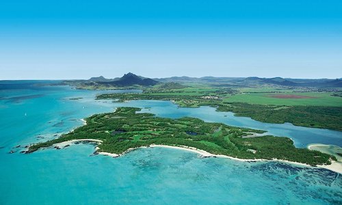 Ile aux Cerfs Golf Club Aerial View