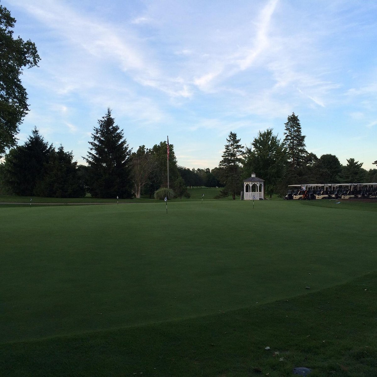 Barber succeeds on the golf course