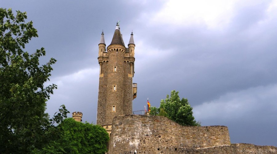 Wilhelmsturm on a stormy day