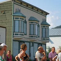 downtown tour of Dawson