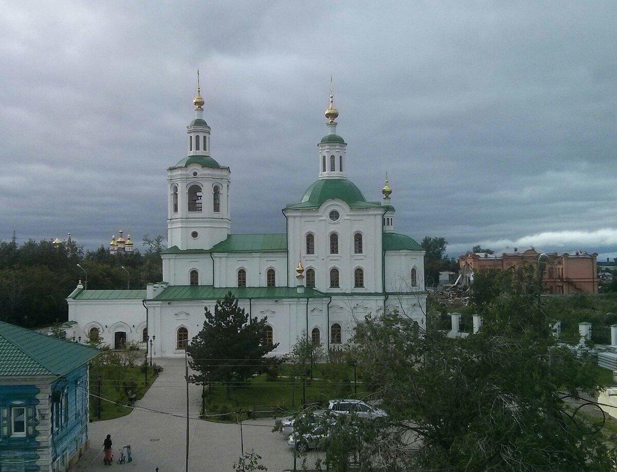 Знаменский собор Тюмень 19 век