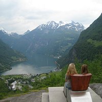 Stol for å nyte utsikten