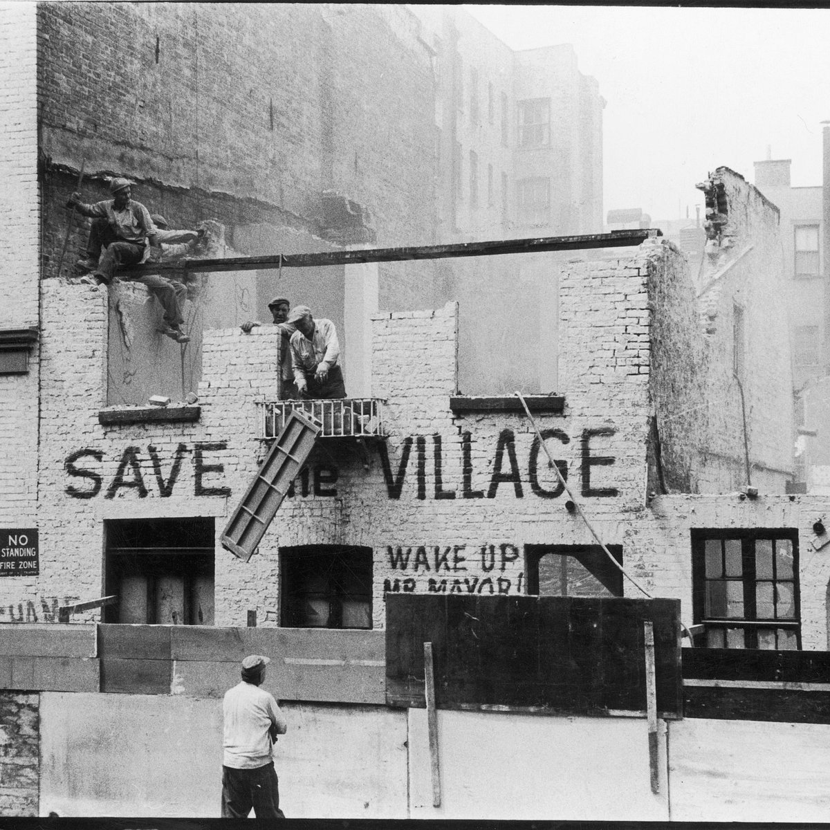 Save village. Save the Village. 14th Street Washington, d.c.. Patrick we saved the City.