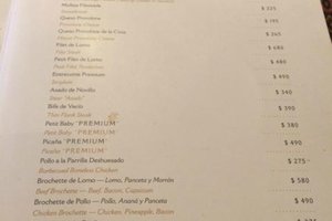 Menú