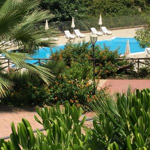 Vista della piscina