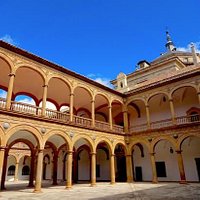 beautiful courtyard