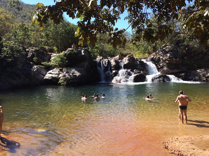 Cachoeira com piscina natural - Picture of Águas Correntes Park, Brasilia -  Tripadvisor