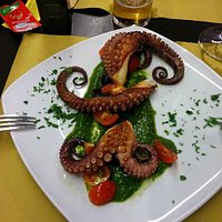 polpo croccante in padella