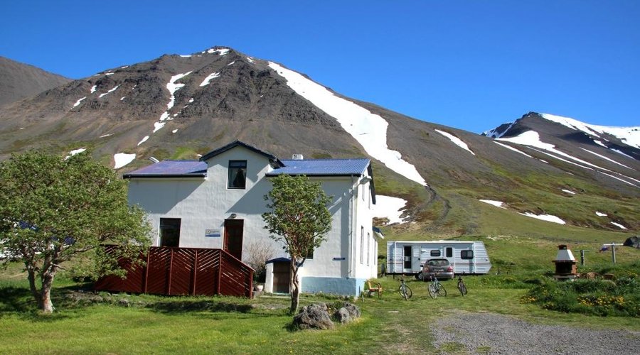 The main house