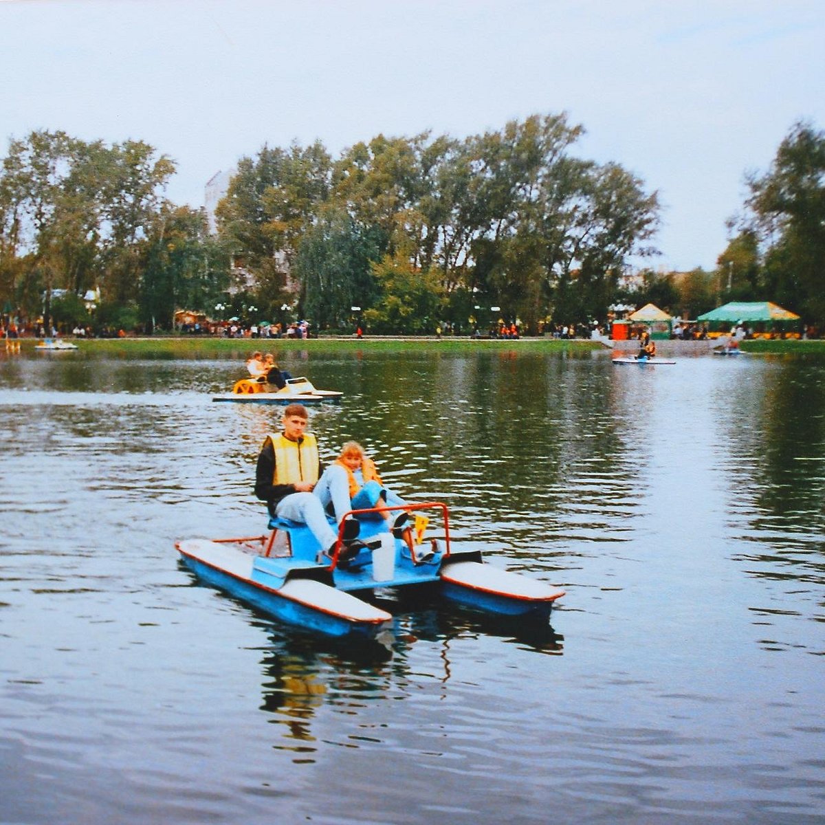 Белое озеро Томск катамараны