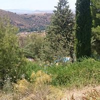 One of the rides in context of the scenery