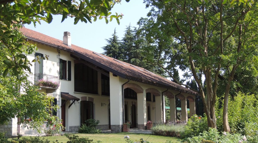 The entrance portico
