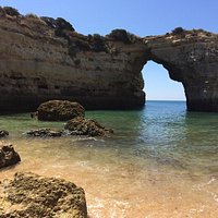 Playa de Albandeira. Impresionante