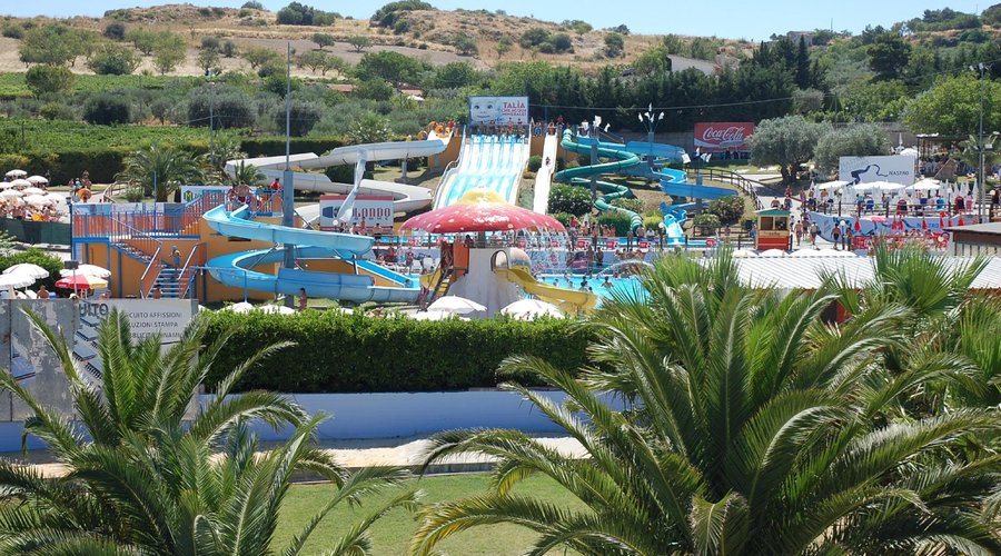 Foto dall'alto dell' Euro Park Roccella