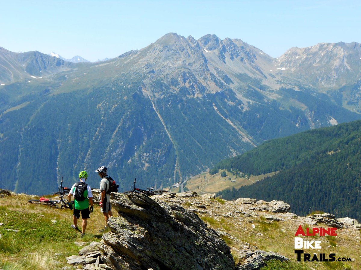 alpine mountain bike trails