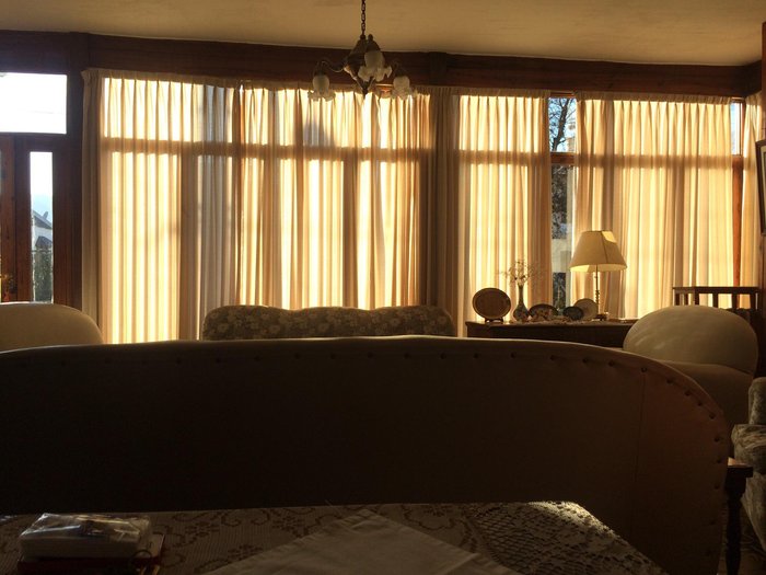 Cortinas cortas para ventanas de cafetería, pequeñas cortinas de color  marrón tostado para baño, cocina, decoración de casa de granja, 32 x 30