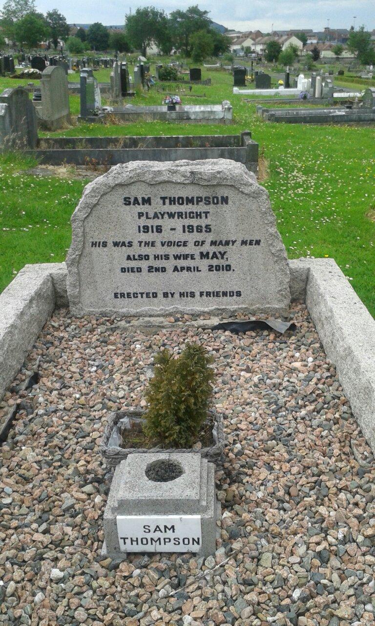 Belfast City Cemetery Bewertungen Und Fotos   Sam Thompson Who Penned 