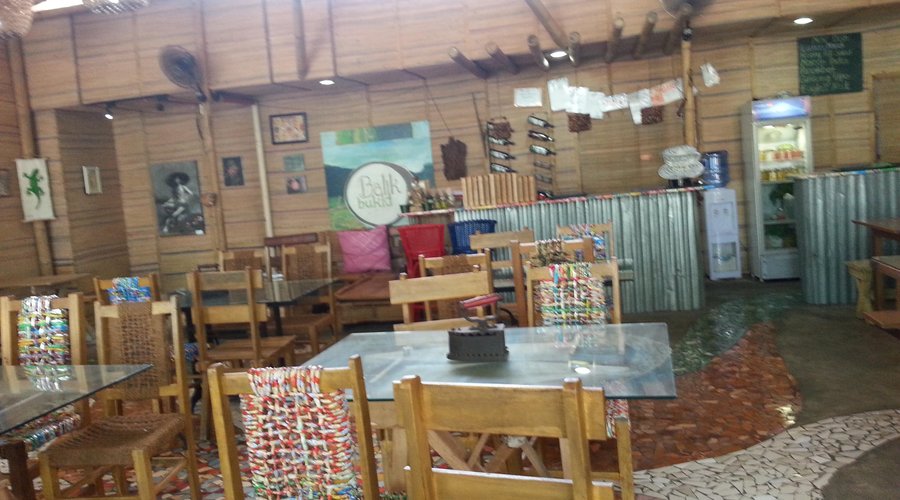 The quirky interiors of Balik Bukid restaurant