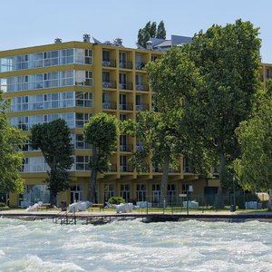 Hotel from Lake Balaton