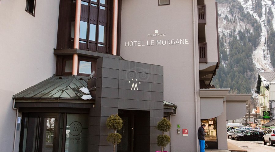 Street at the Le Morgane
