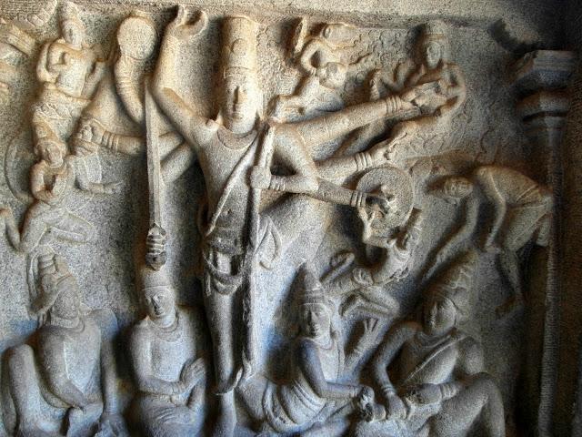 Dwarabalaka in Varaha cave - Mamallapuram - India | Burlap bag, World  heritage sites, World heritage