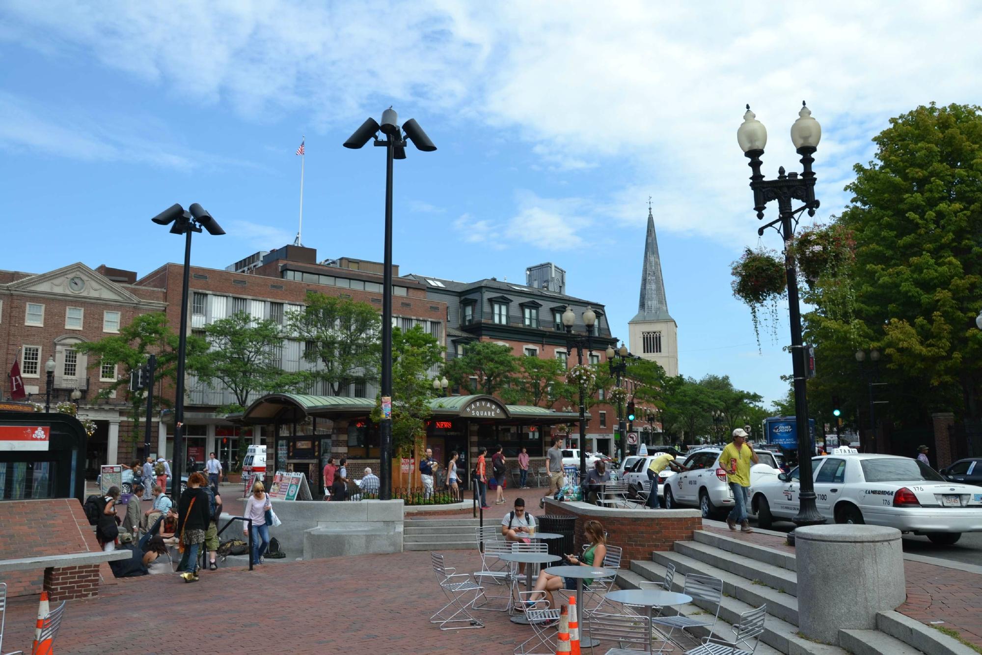 Harvard square outdoor discount dining