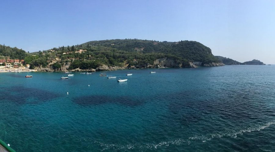 On the cliff Pano View