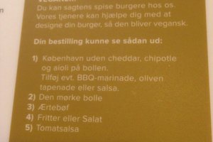Menukort