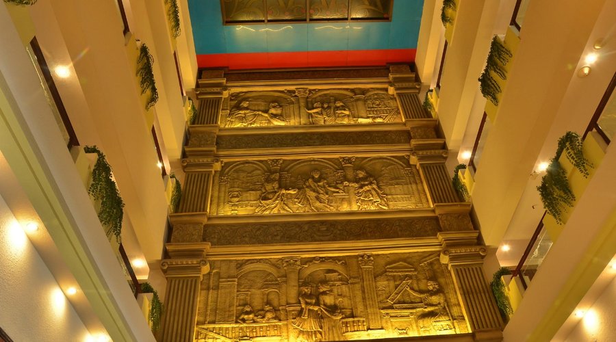 Lobby In Night