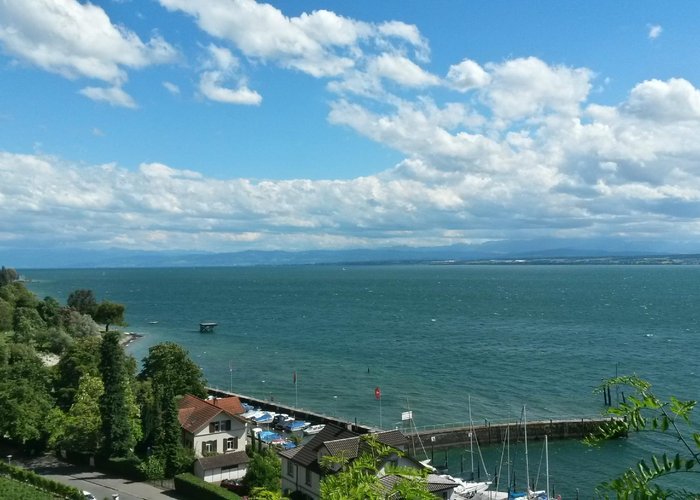 Blick vom Schlossrestaurant