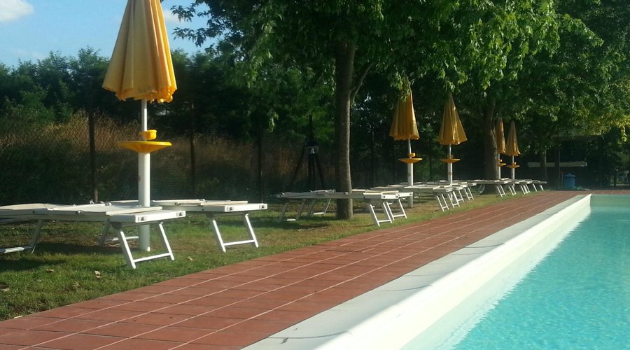 dettaglio della piscina