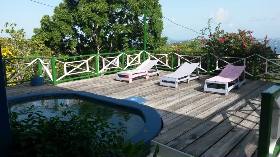 pool deck