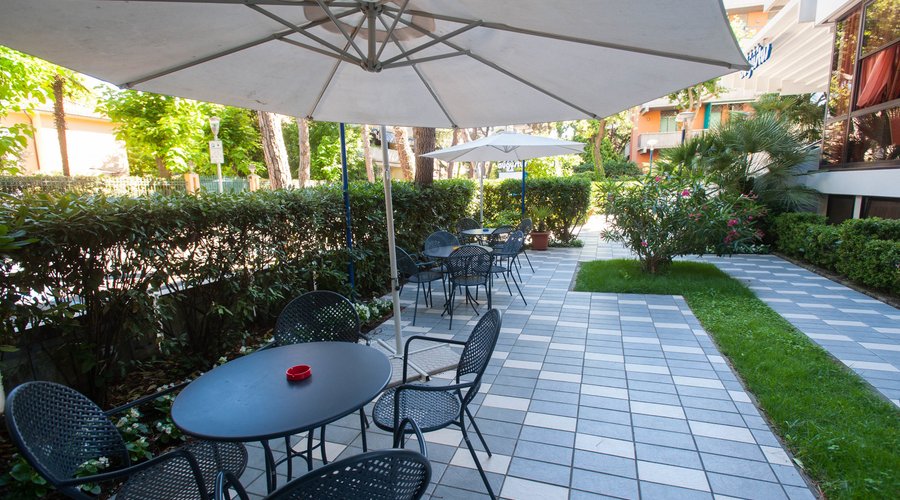 Garden at the Hotel Augustus Riccione