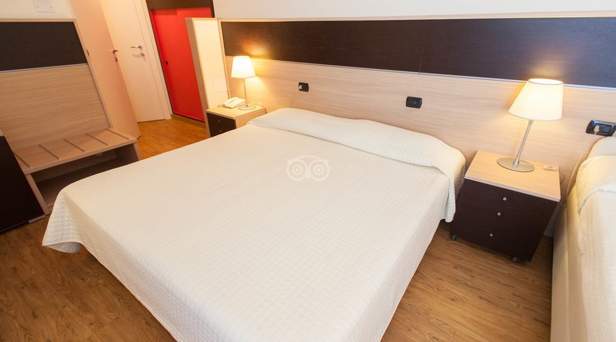 The Triple Room at the Hotel Augustus Riccione