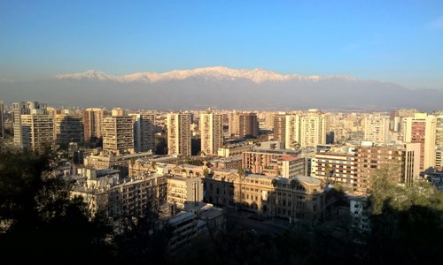 Vista de Santiago