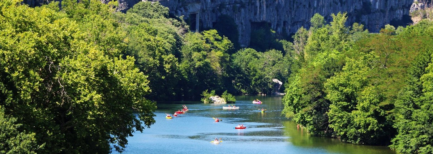 Canoë dans les Défilés de Ruoms