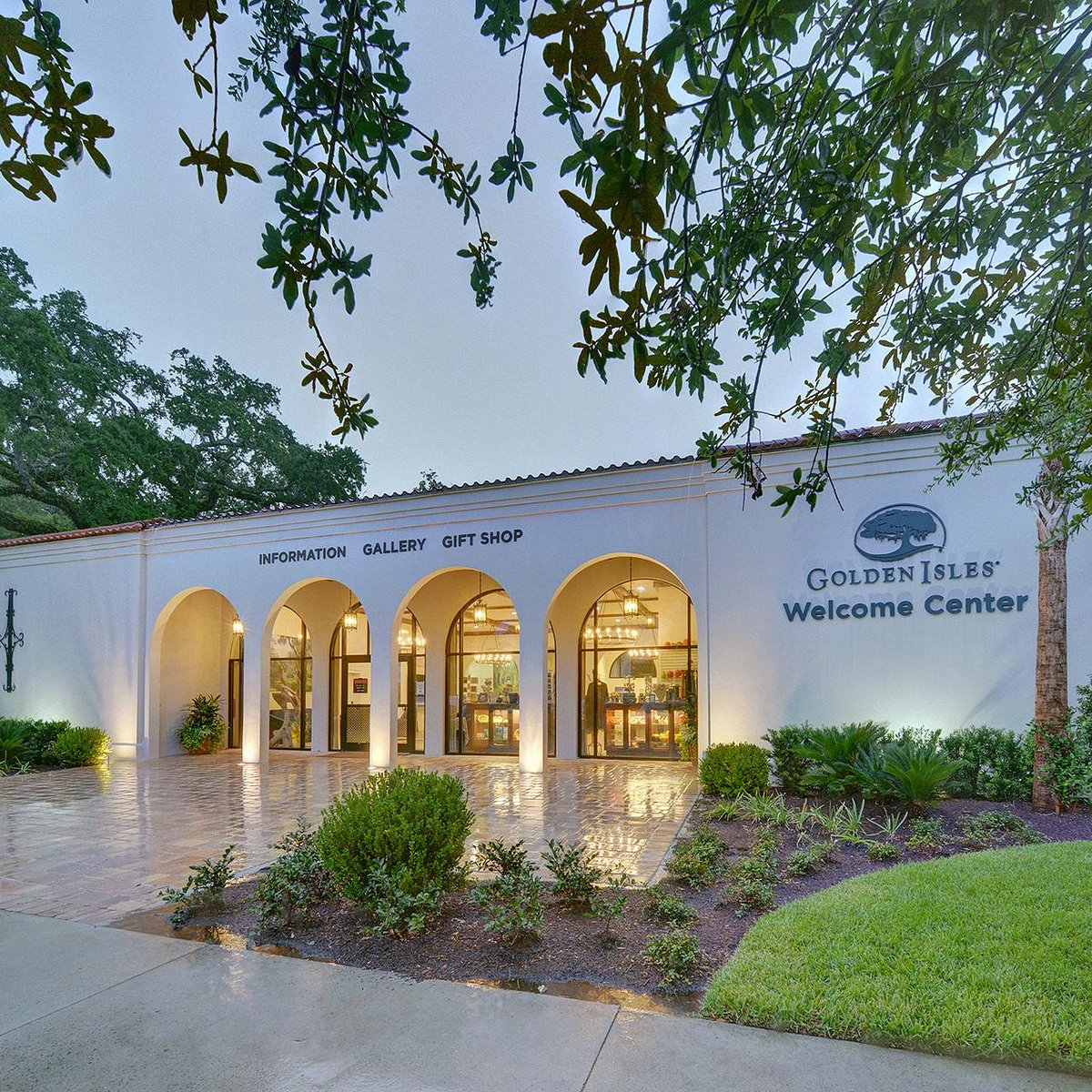 Welcome center. Saint Simons Island Georgia. Welcome Centre. Велком Ницце.