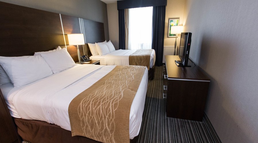 The Two Queen Beds Room at the Comfort Inn City Centre