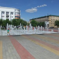 Фонтан на пл.Советская