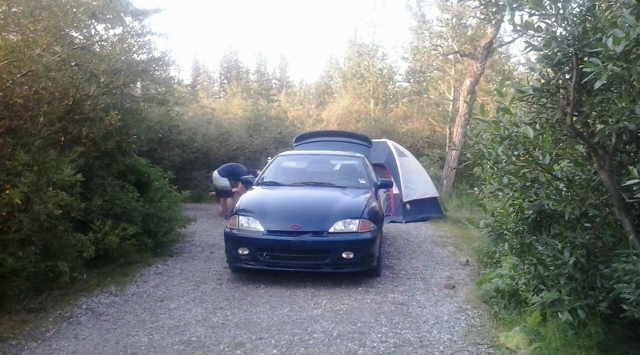 Campsite in Lower Loop from entrance