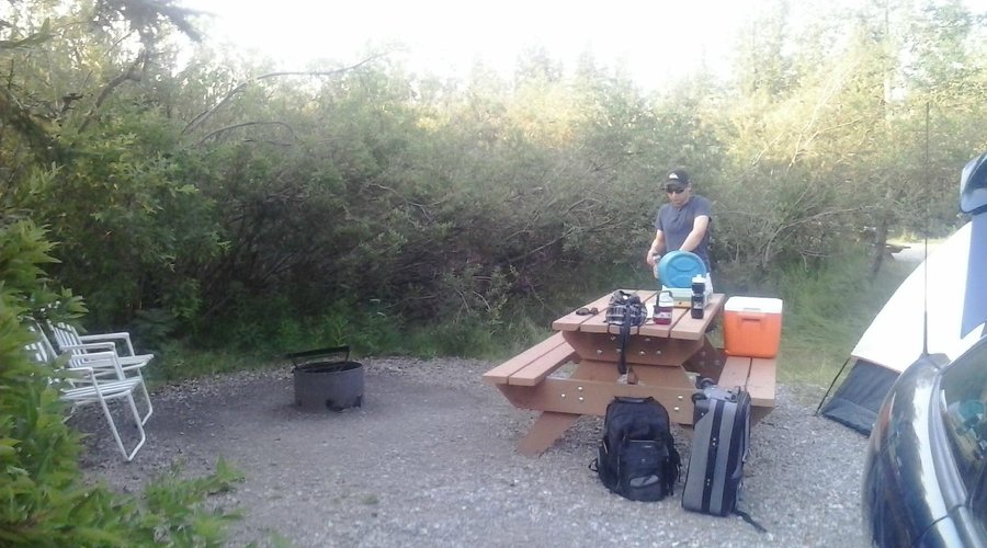 Campsite in Lower Loop