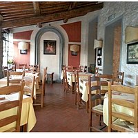 Indoor dining area