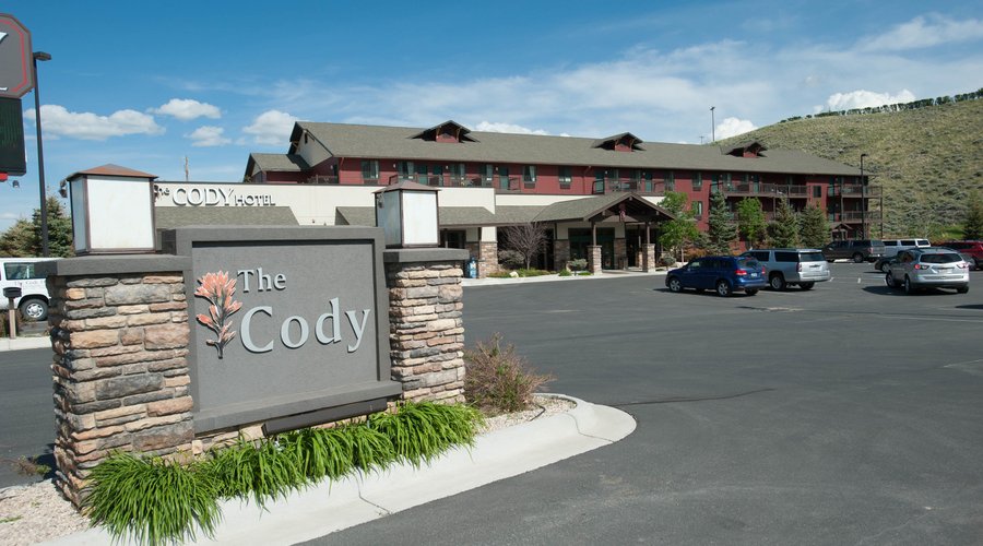 Entrance at The Cody Hotel