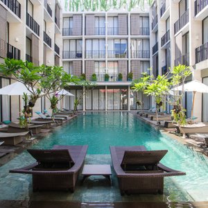 The Pool at the Hotel Terrace At Kuta