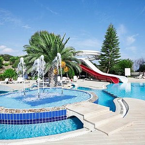 Exotic Hotel Pool area