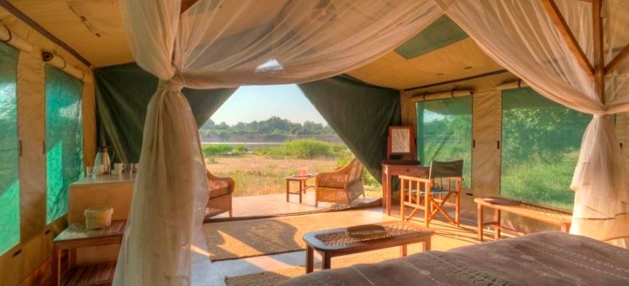 View from one of the Luxury Safari Tents