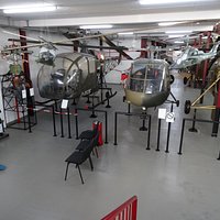 Helicopters everywhere.
