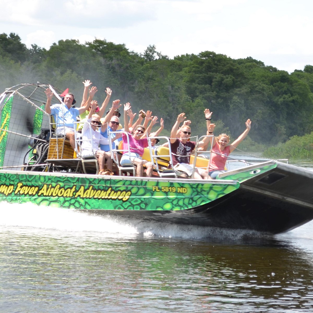 Озеро развлечений. Mini Airboat. Airboat. Swamp Fever.