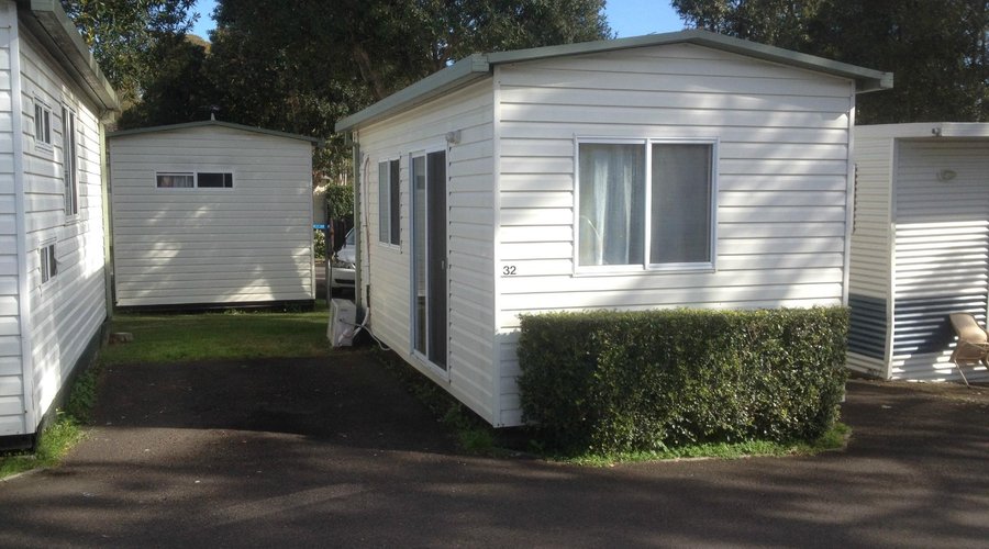 View of cabins
